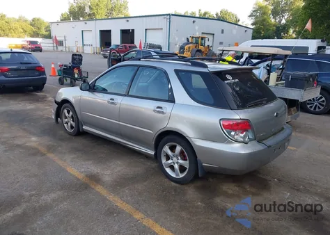 2006 Subaru Impreza 2.5I из США, поврежденный, VIN JF1GG67626G807665